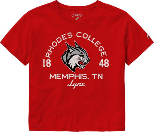 Rhodes College Lynx Women's Clothesline Short Sleeve T-Shirt