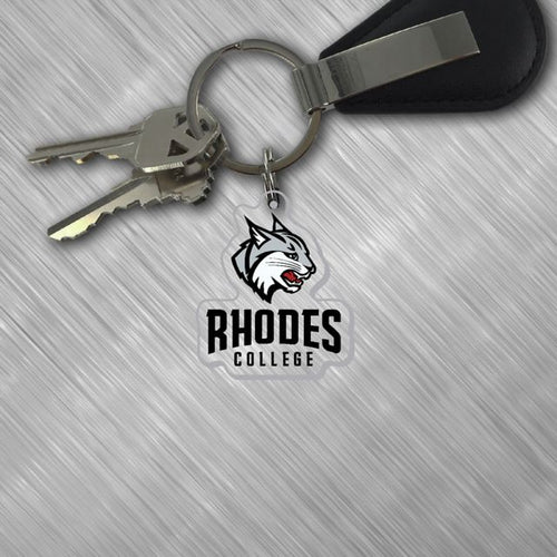 Rhodes College Lynx Keychain