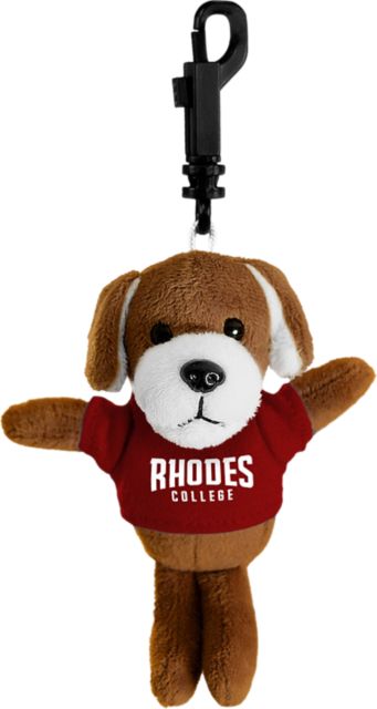 Rhodes College Plush Keychain