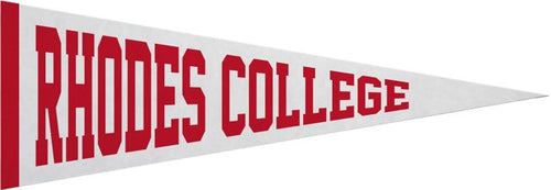 Rhodes College 5x15 Pennant