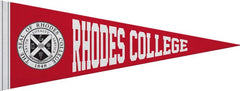 Rhodes College 9X24 Full Color Pennant