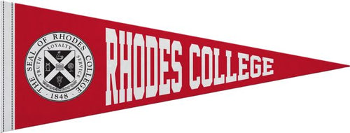 Rhodes College 9X24 Full Color Pennant