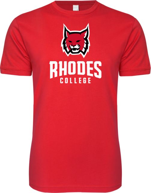 Rhodes Next Level Red Softstyle T Shirt Lynx Head - ONLINE ONLY